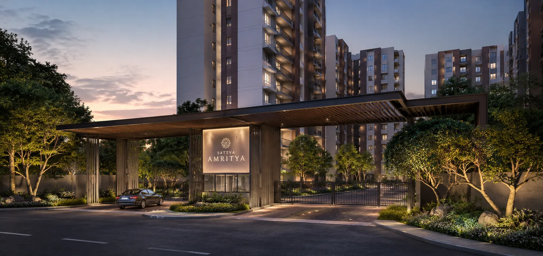 Sattva Amritya Night View